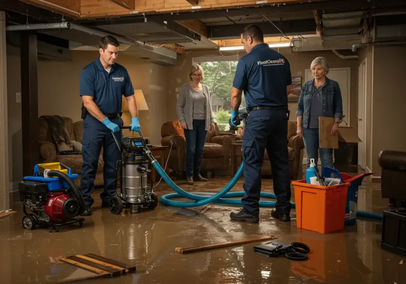 Basement Water Extraction and Removal Techniques process in Bertie County, NC